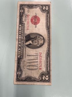 1928 Red Seal Bill / Billete Sello Rojo😎
