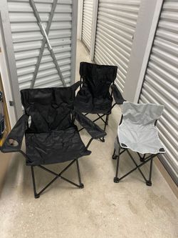 Set of 3 beach chairs