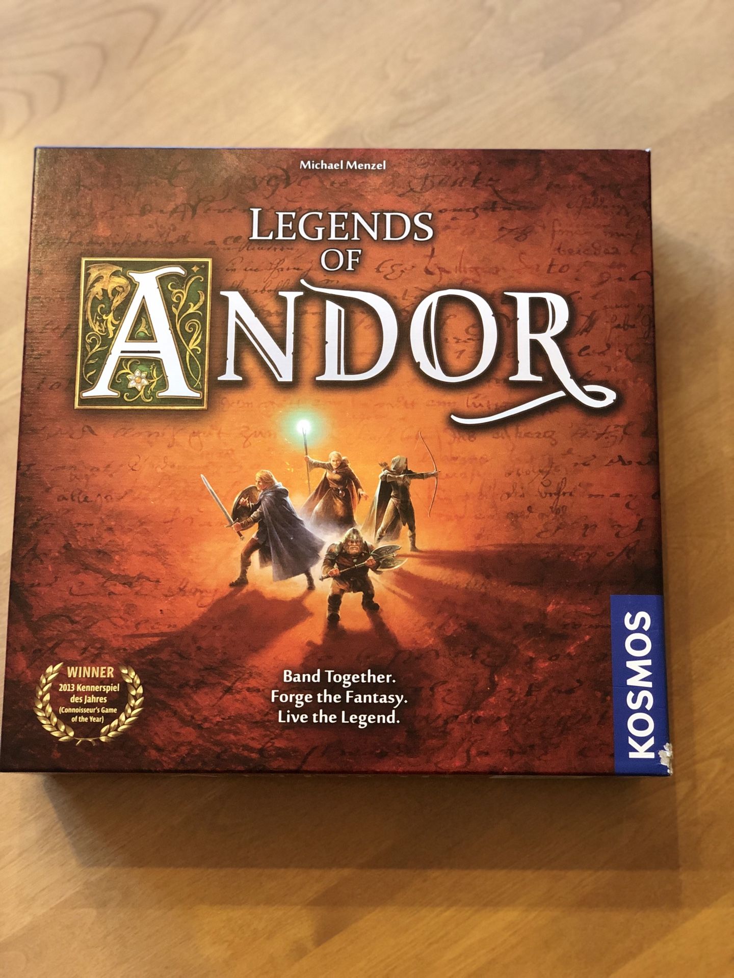 Legends of Andor board game