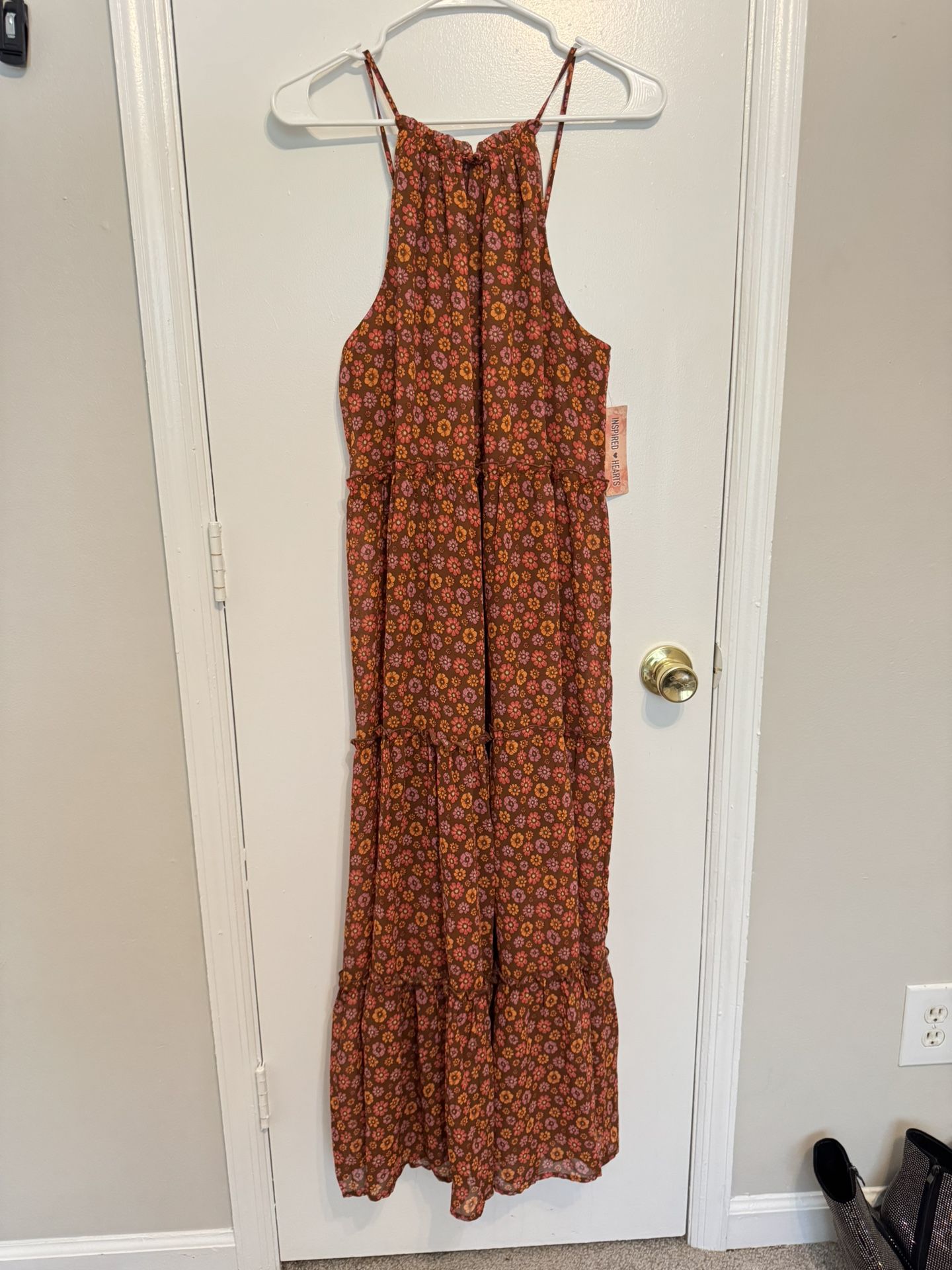 Floral Maxi Dress Size Large