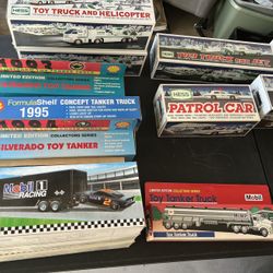 Hess, Shell,Mobil And Others Collectors Trucks/Cars