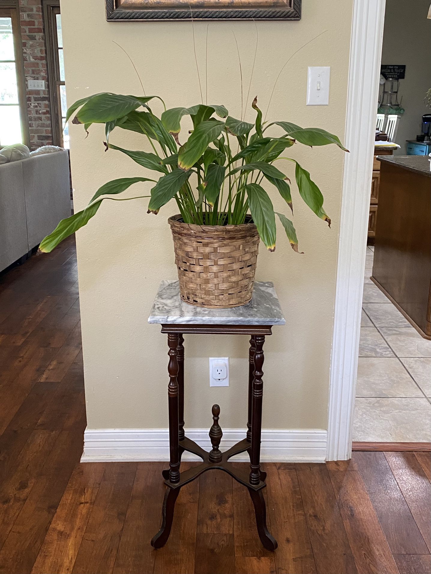 Antique End Table - Plant Stand