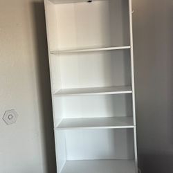 White Cabinet Space & TV Stand 