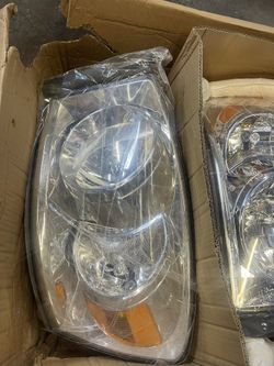 Head Light For 2007-2009 Didge Ram 2500 End 3500