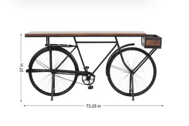 Pedale Bike Console Tv Stand Bar Table