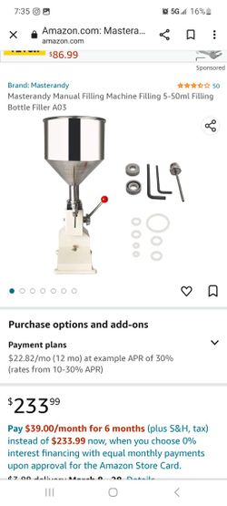 Filling Machine