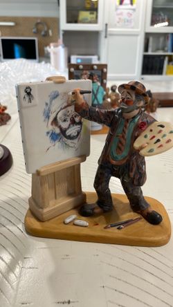 Emmet Kelly jr. painter collectible send offer