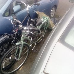 Beach Cruiser Motorized Bike 