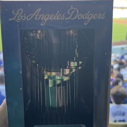 LA Dodgers Replica World Series Championship Trophy SGA  6/17/25