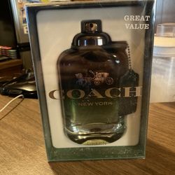 Coach Green For Men Cologne Jumbo Size!
