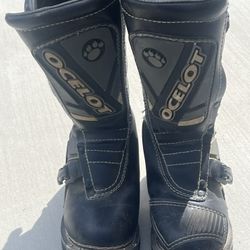 Boys Size 3 Motorcycle Boots 