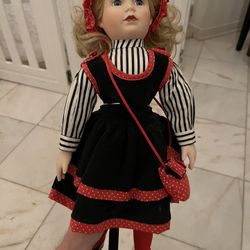 Two vintage Dolls With Certificate Of Authenticity 