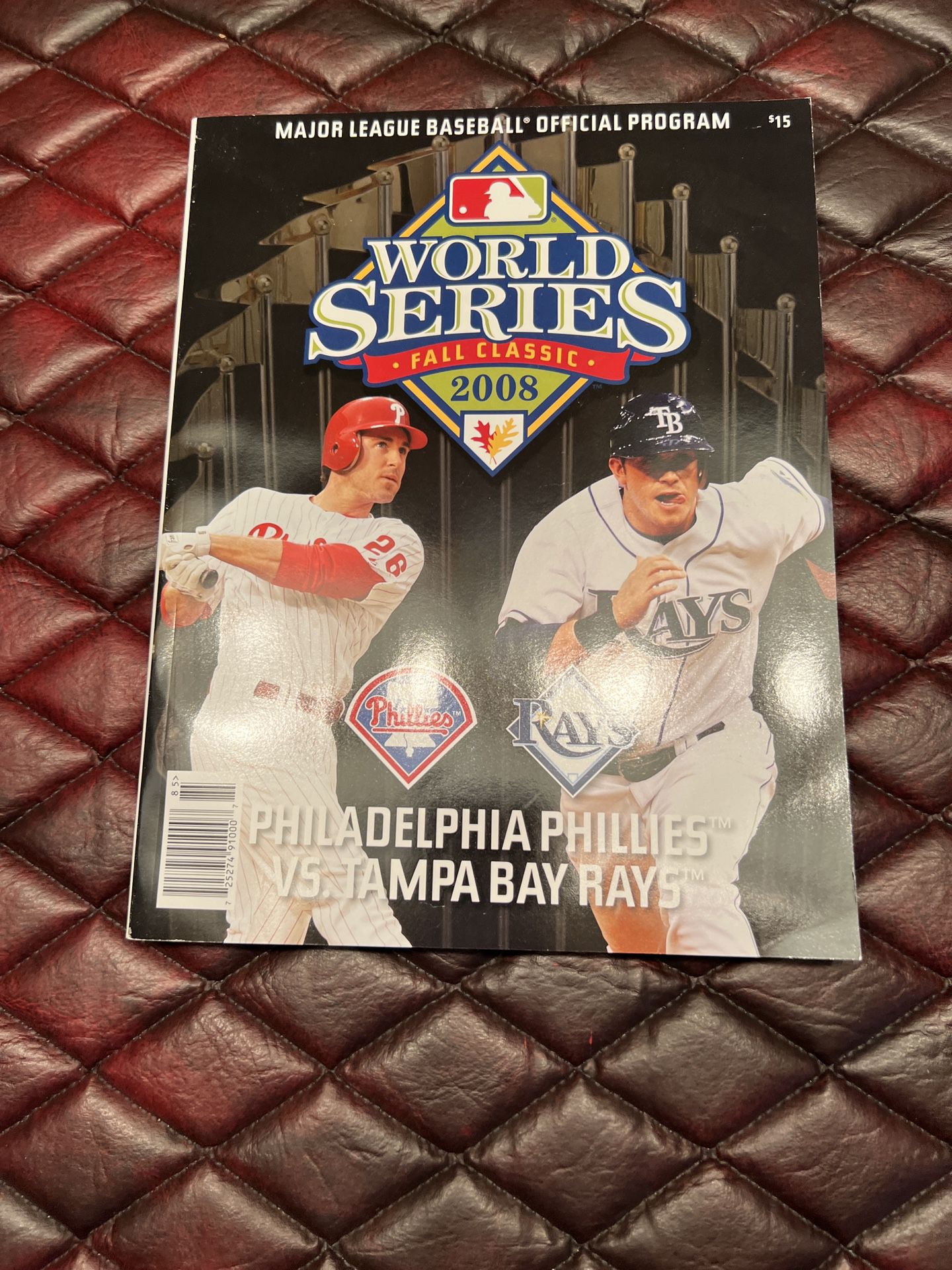 2008 World Series Phillies Program 