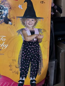New, Girl’s Witch Costume size 6 mos