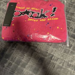 Pink Sp5der Hoodie 
