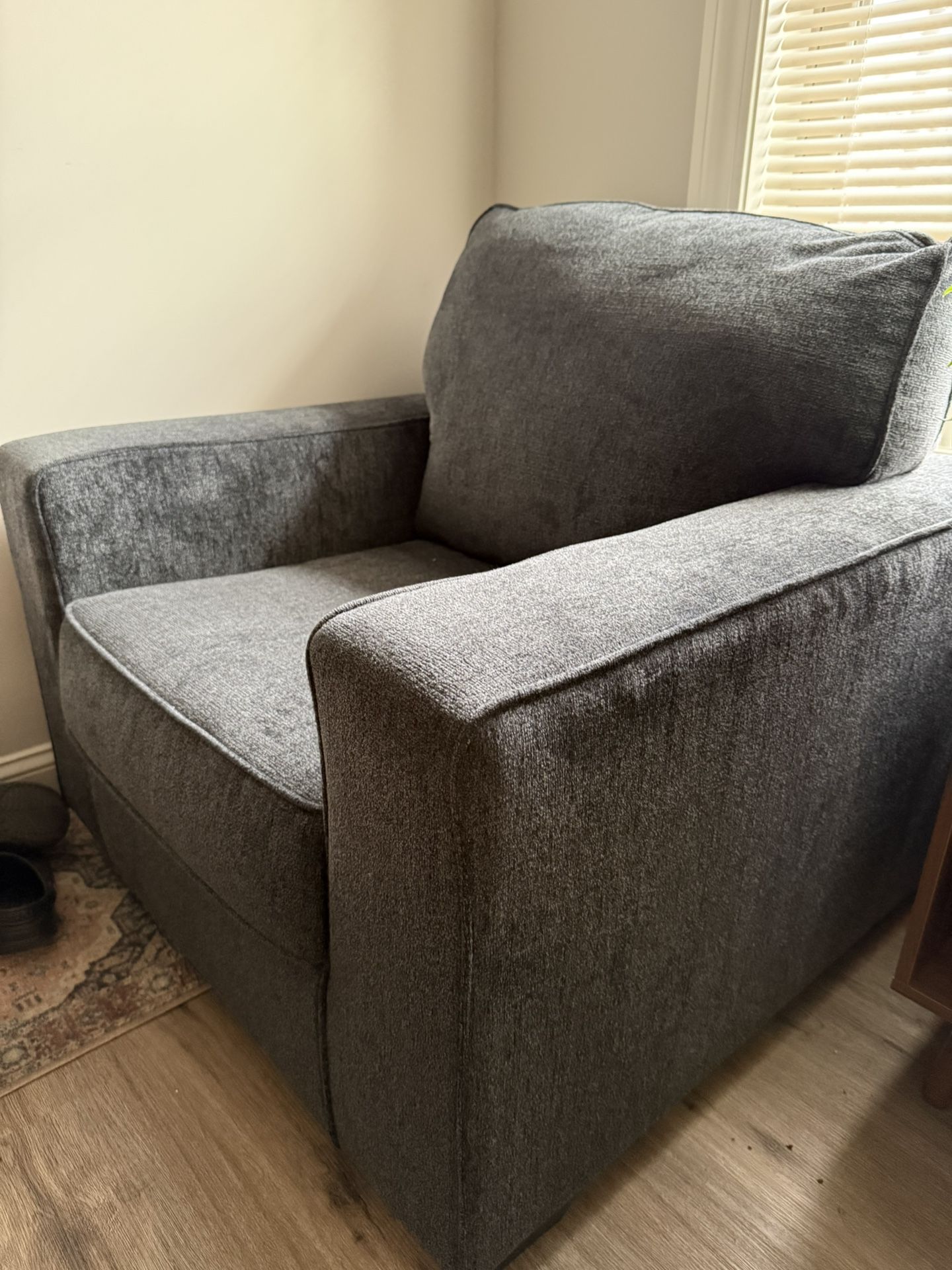 Dark Grayish/navy Blue Chair