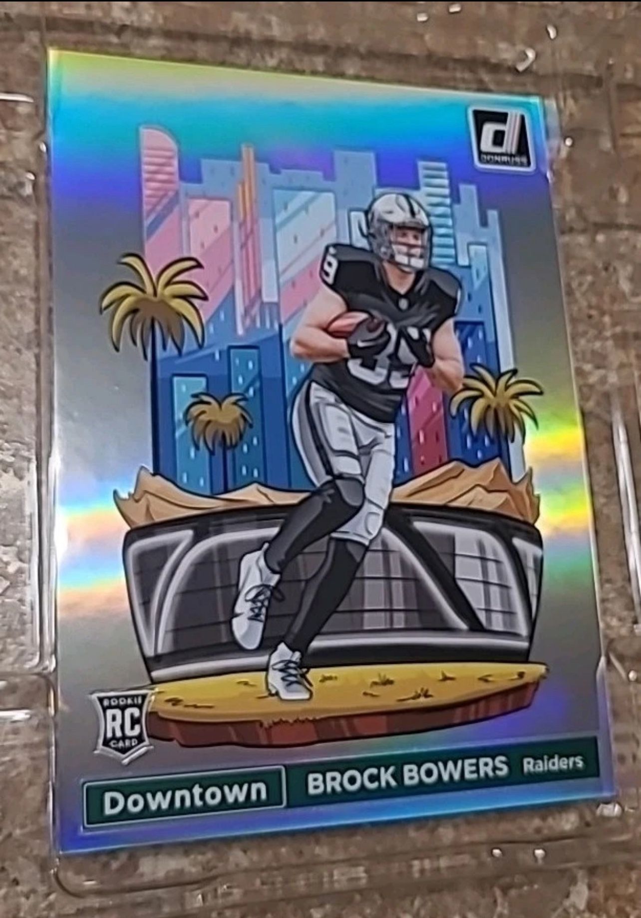 2024 Panini Donruss- Downtown! Brock Bowers Oversized!
