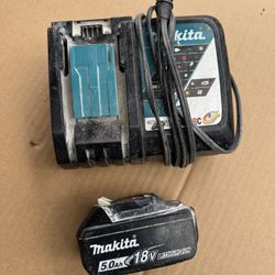 Makita Battery And Charger 