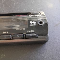 Sony CDX-GT130 Faceplate Only