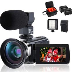 CofunKool Ultra 4k Video Camera Camcorder