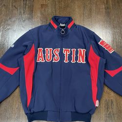 Austin Texas bomber jacket