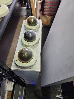 3 ACTi  POE Security Cameras