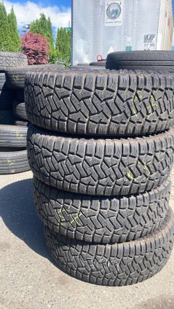 Set of LT 275 65 18 Cross Wind Tires