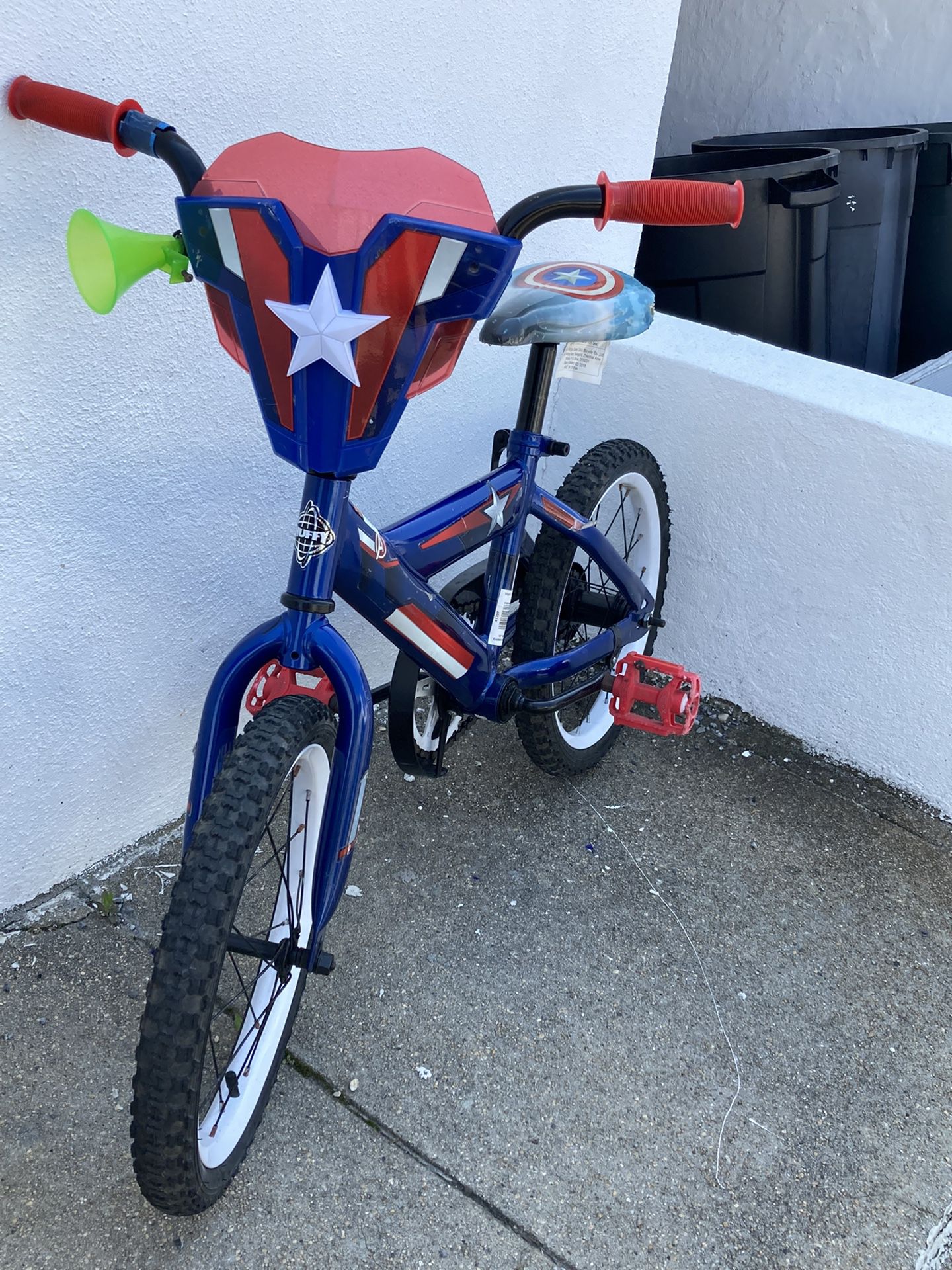 16” Marvel Captain America Bike