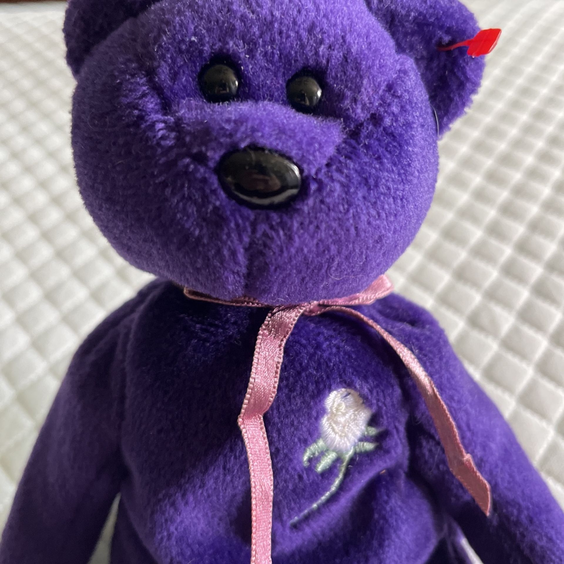 Beanie Baby Princess Diana Bear 1st Edition