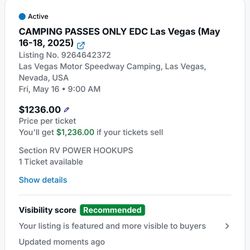 Rv Add On + Extra Vehicle Pass