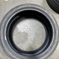 2 Like New Ironman 19” Tires