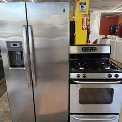 Combo Refrigerator And Gas Stove Ge 