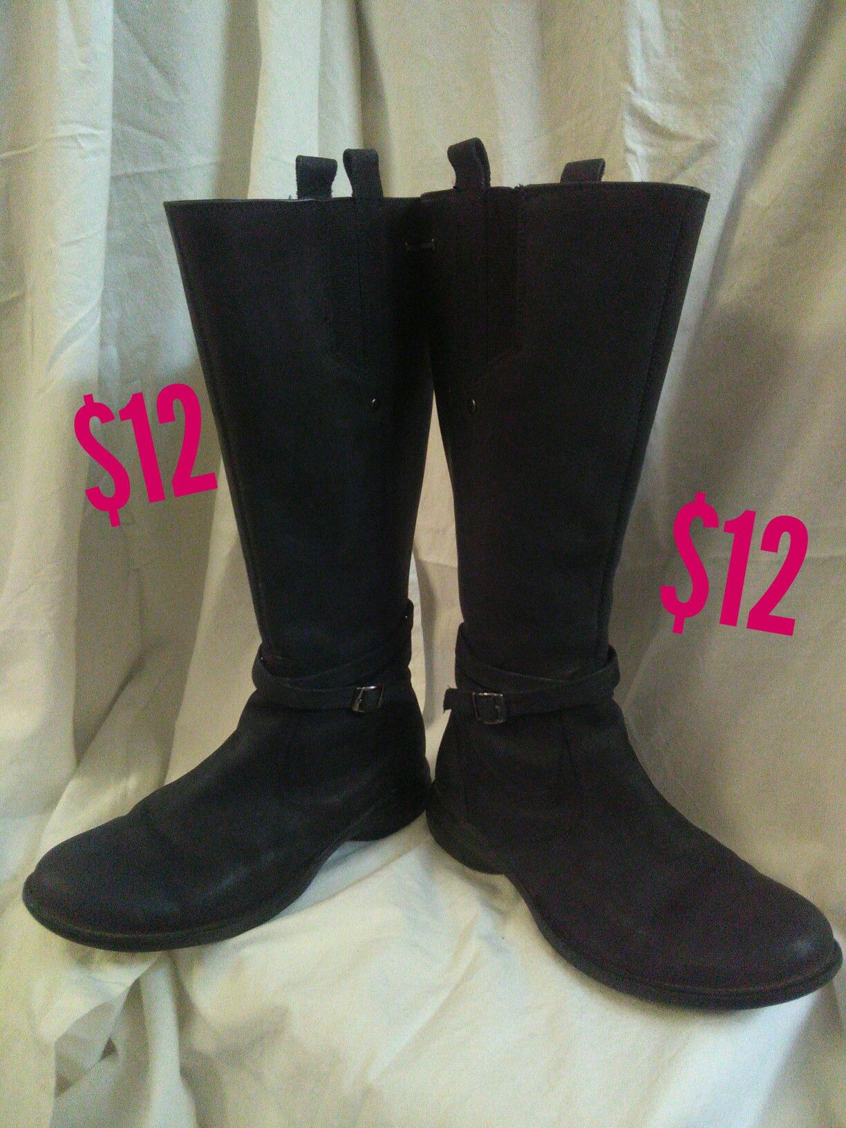 Women's Leather Boots Size 8.5