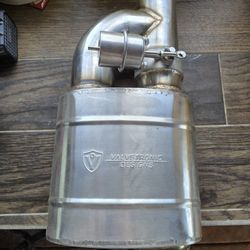 Valvetronic 3" muffler