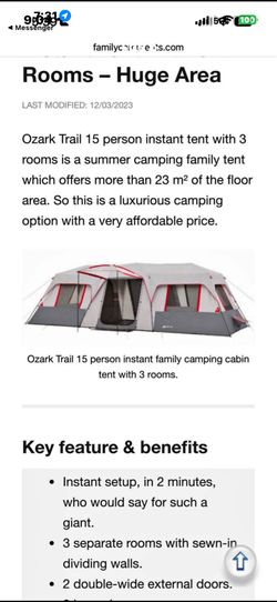Tent 15 person