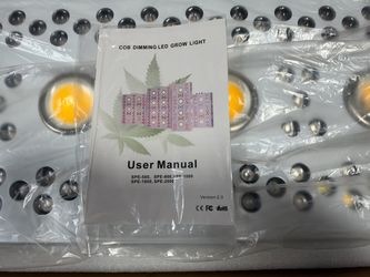 COB Dimming LED Grow Light SPE1000