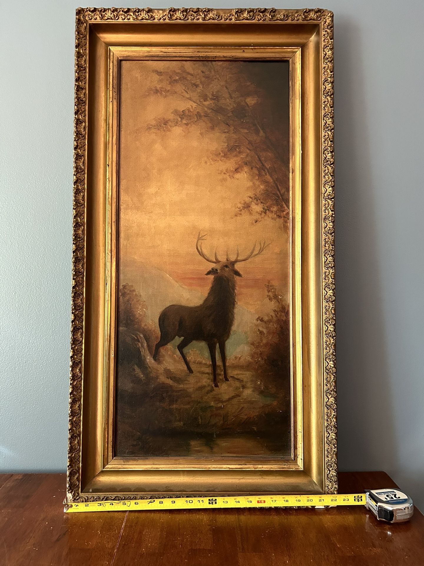 Very Old Oil Painting - George Barrett