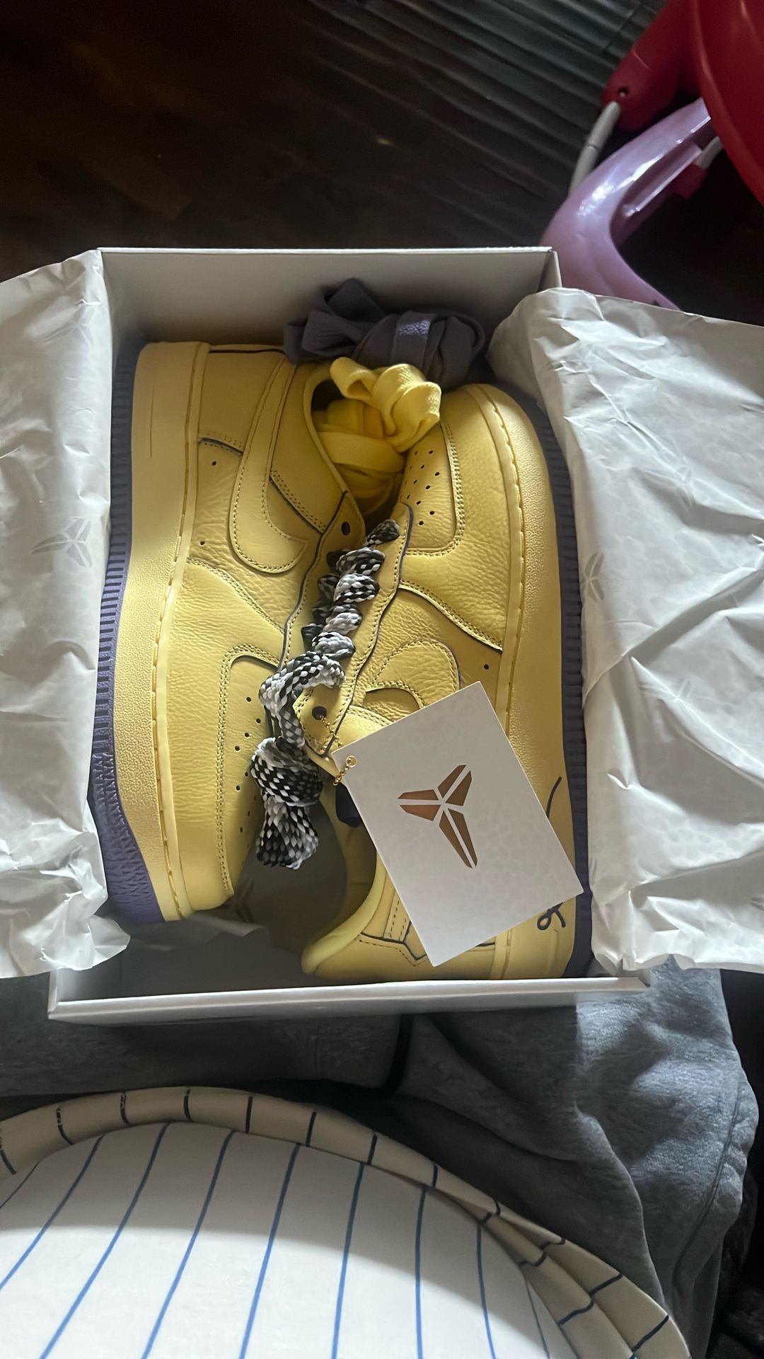 Kobe Soft Yellow Air Force