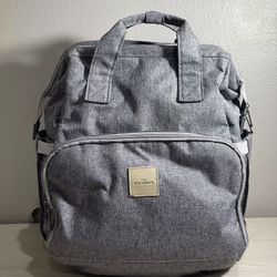 Eccomum Diaper Bag Backpack, 4 in 1 Travel Foldable Baby Bed, Baby Diaper