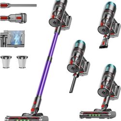 Cordless Vacuum Cleaner, 80Mins 650W/55KPA Self-Standing Vacuum Cleaners #3