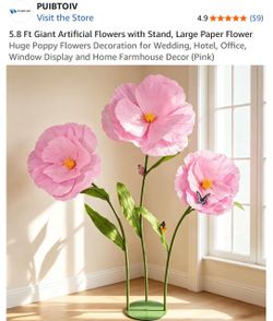 Giant flowers