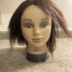 Human Hair Mannequin 