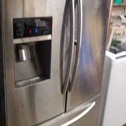 SAMSUNG FRENCH DOOR REFRIGERATOR WORKS GREAT 