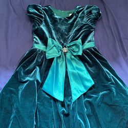 Green Dress For Little Girls