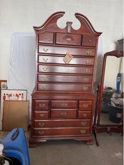 Cherry Bedroom Highboy Dresser Mobel Inc.