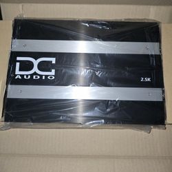 BNIB DC AUDIO 2.5K A4 MONO AMP 
