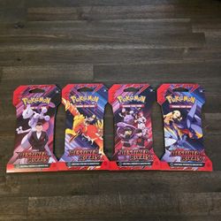 Pokémon Destined Rivals Booster Packs (4)