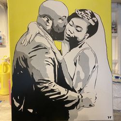 Hand Painted 16”x20” On Canvas From Your Photo 