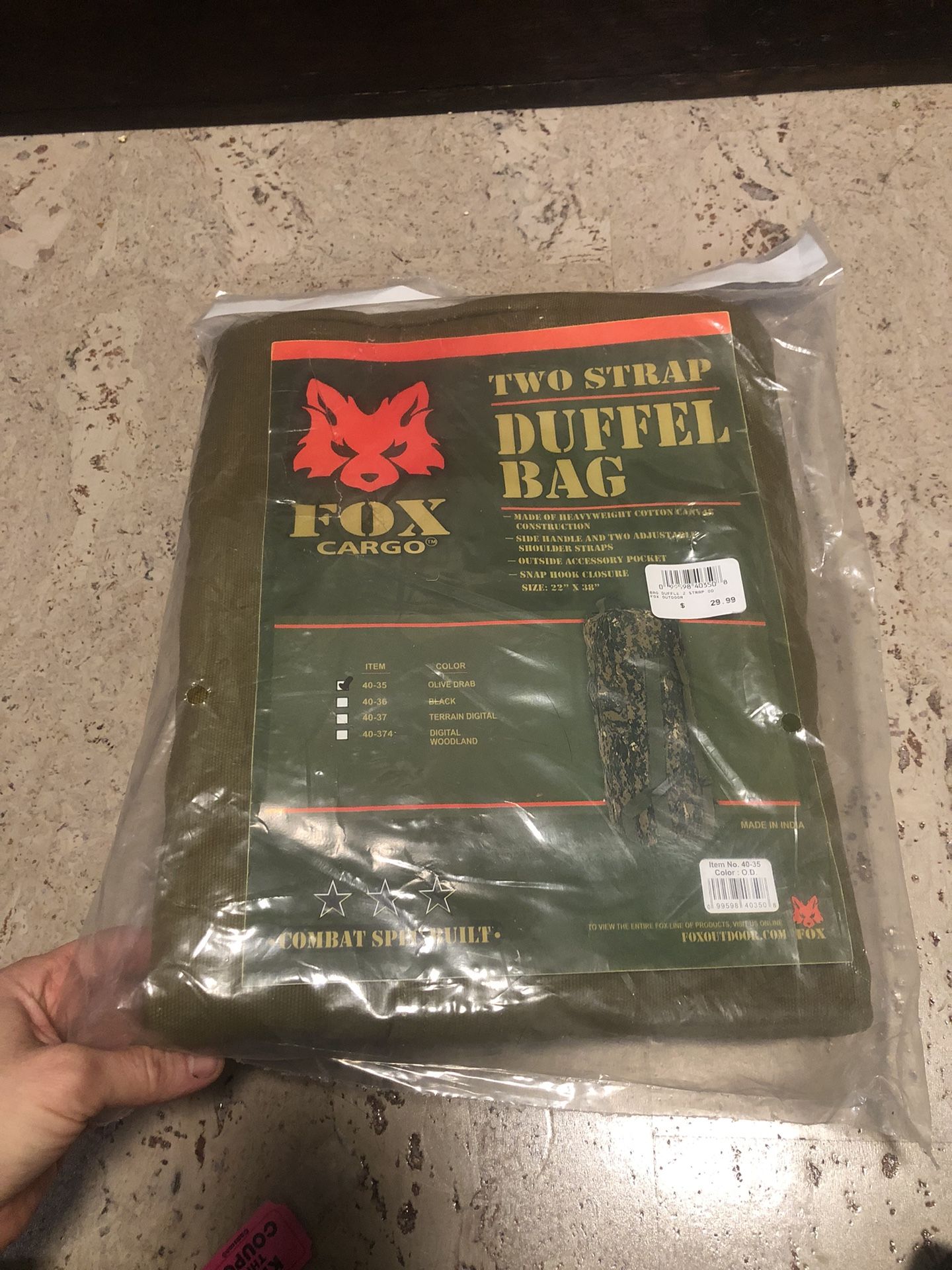 Duffel Bag -new In Package