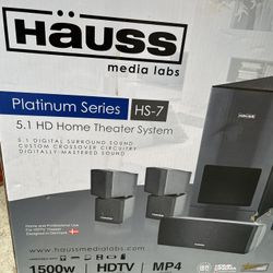 Hausa Media Labs Platinum HS-7 5.1HD Home Theater
